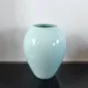 Vintage glazed ceramic vase