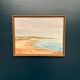 Original Swedish Oil on Canvas - "Côte" by Svan Öberg - Signed - Vintage and Framed - 49 x 38 cm (19.3" x 15")