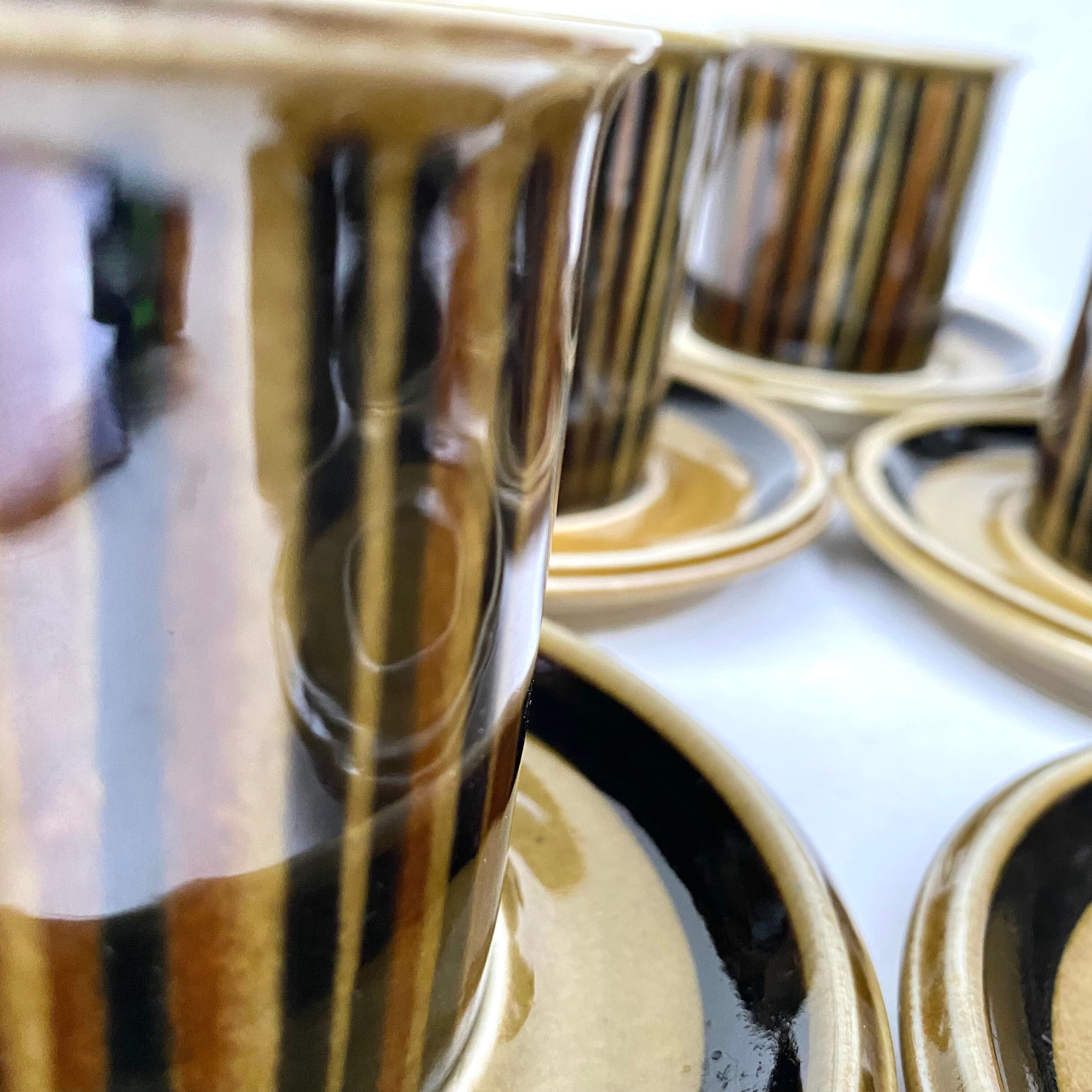 Vintage ceramic coffee cups Kosmos Arabia