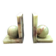 Pair of Art Deco style onyx bookends