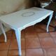 Table basse, pieds galbés