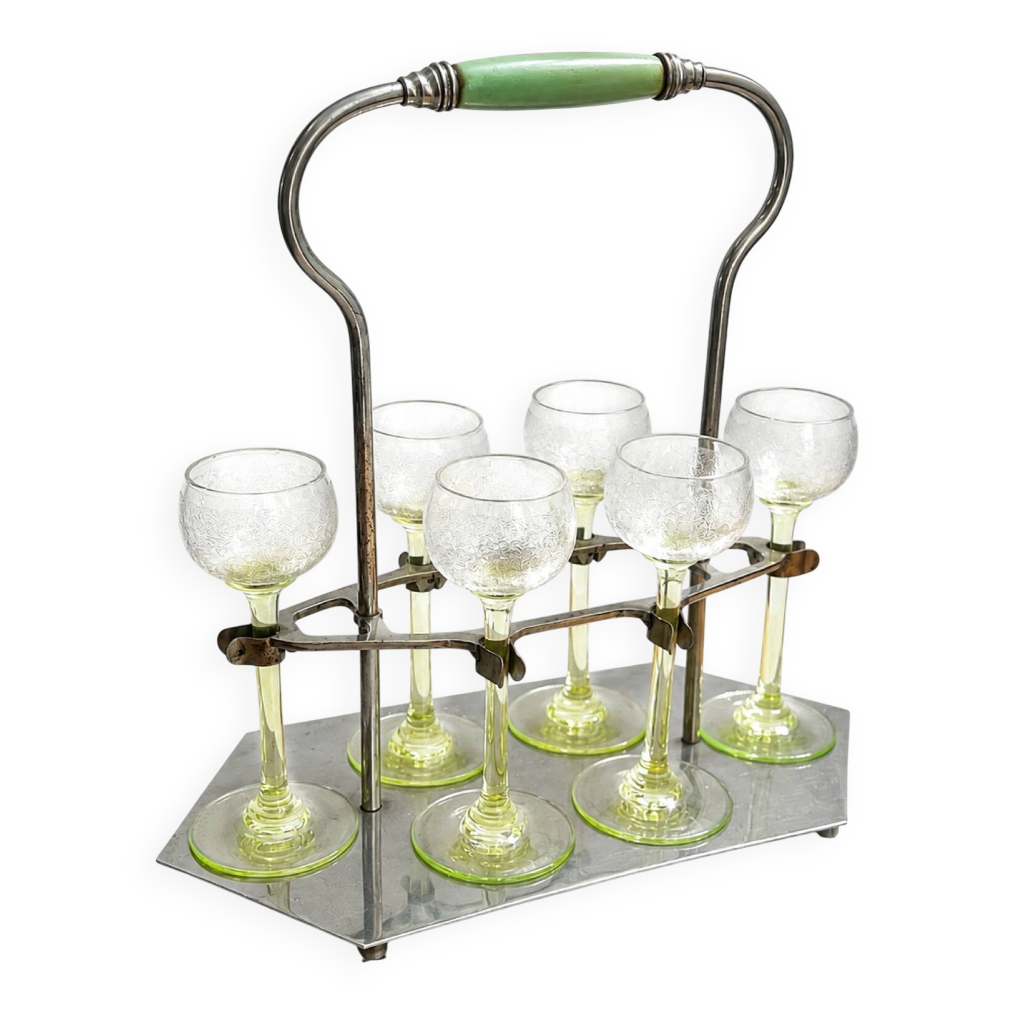 Art Deco digestif set from 1910/20.