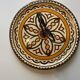 Magnificent cheese board HB Quimper – Hand-painted earthenware