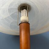 Post modern mushroom table lamp - art nouveau glass table lamp