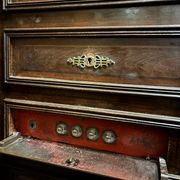 Antique commercial safe from Paris – Wood & marble – Functional