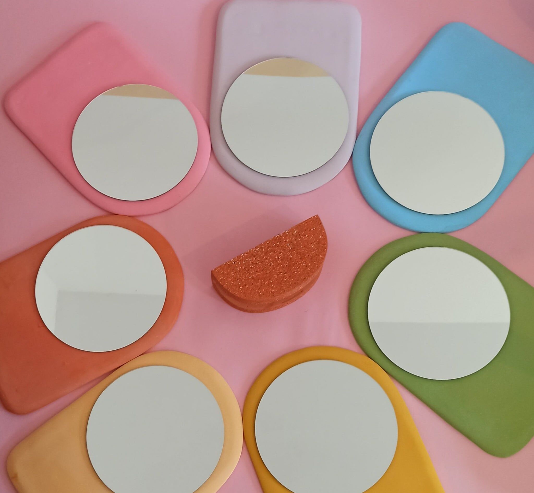 Poppies Removable Mirror