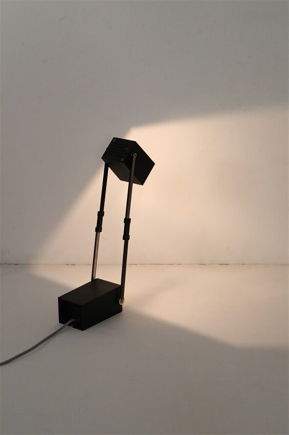 Black Louis Poulsen “Lampetit” desk / table lamp by Bent Gantzel-Boysen, Mid-century Danish modern design, 1960s / 1970s