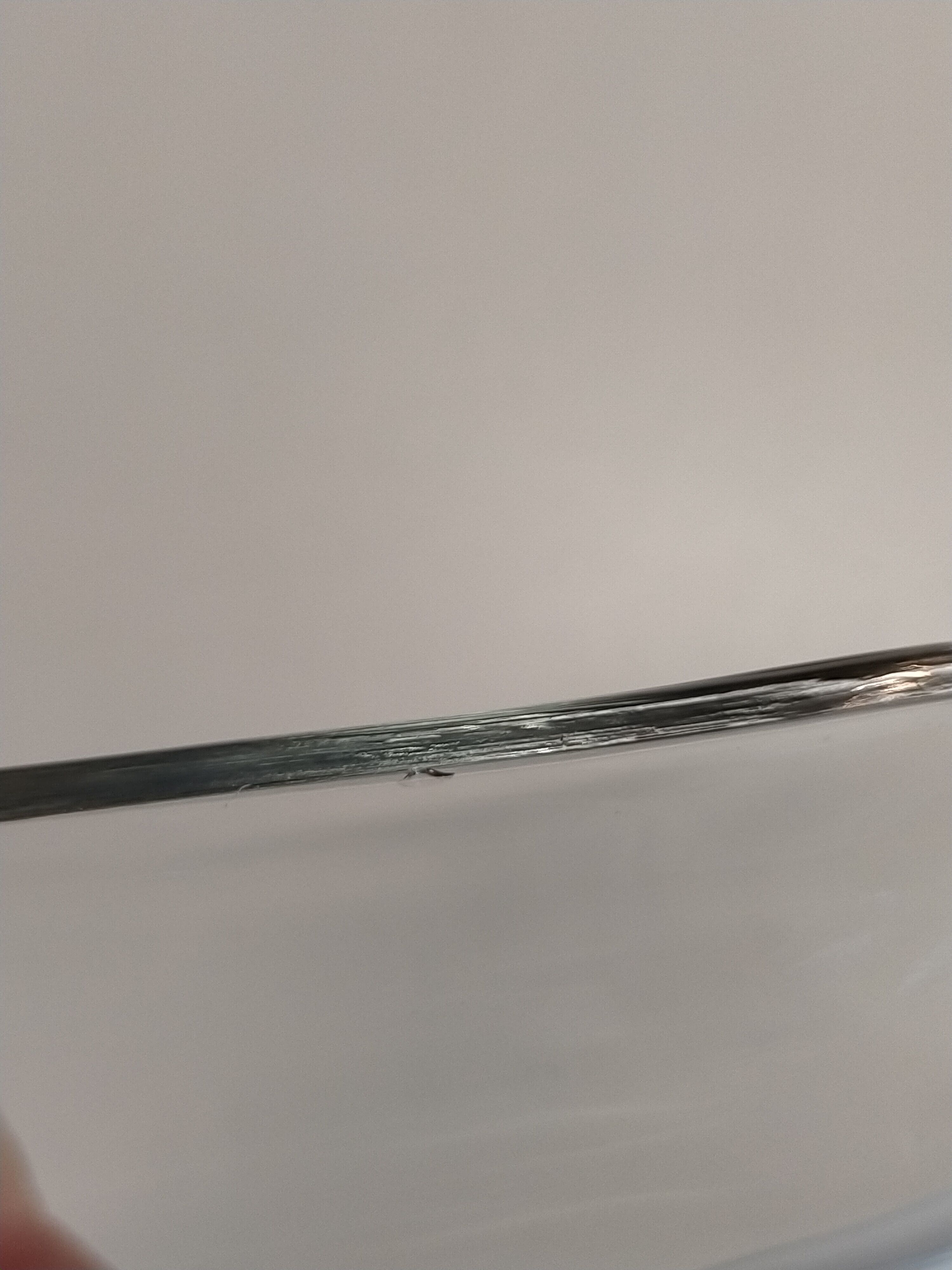 Vintage moulded glass butter