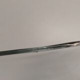 Vintage moulded glass butter