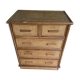Dresser in rattan