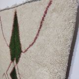 Handmade wool Berber rug 260 X 150 CM