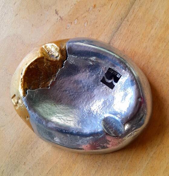 Brutalist ashtray David Marshall 1970