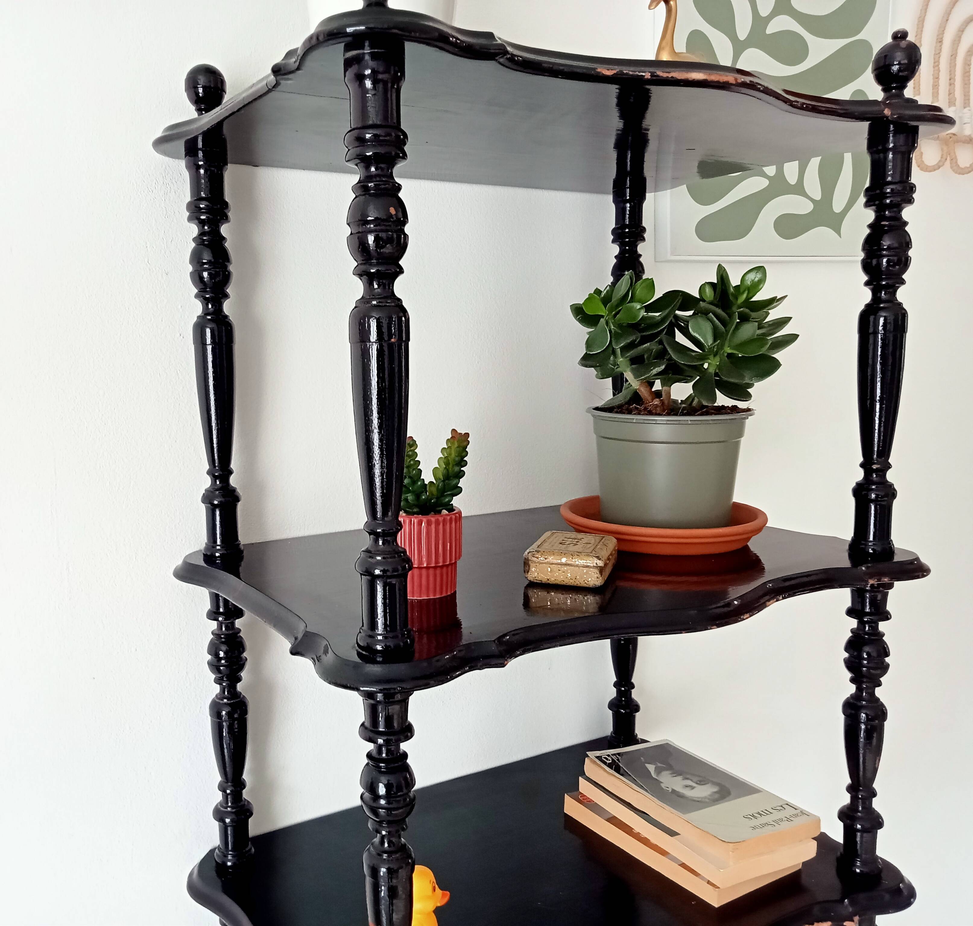 Antique Napoleon III wall shelf