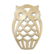 Brass owl underpants