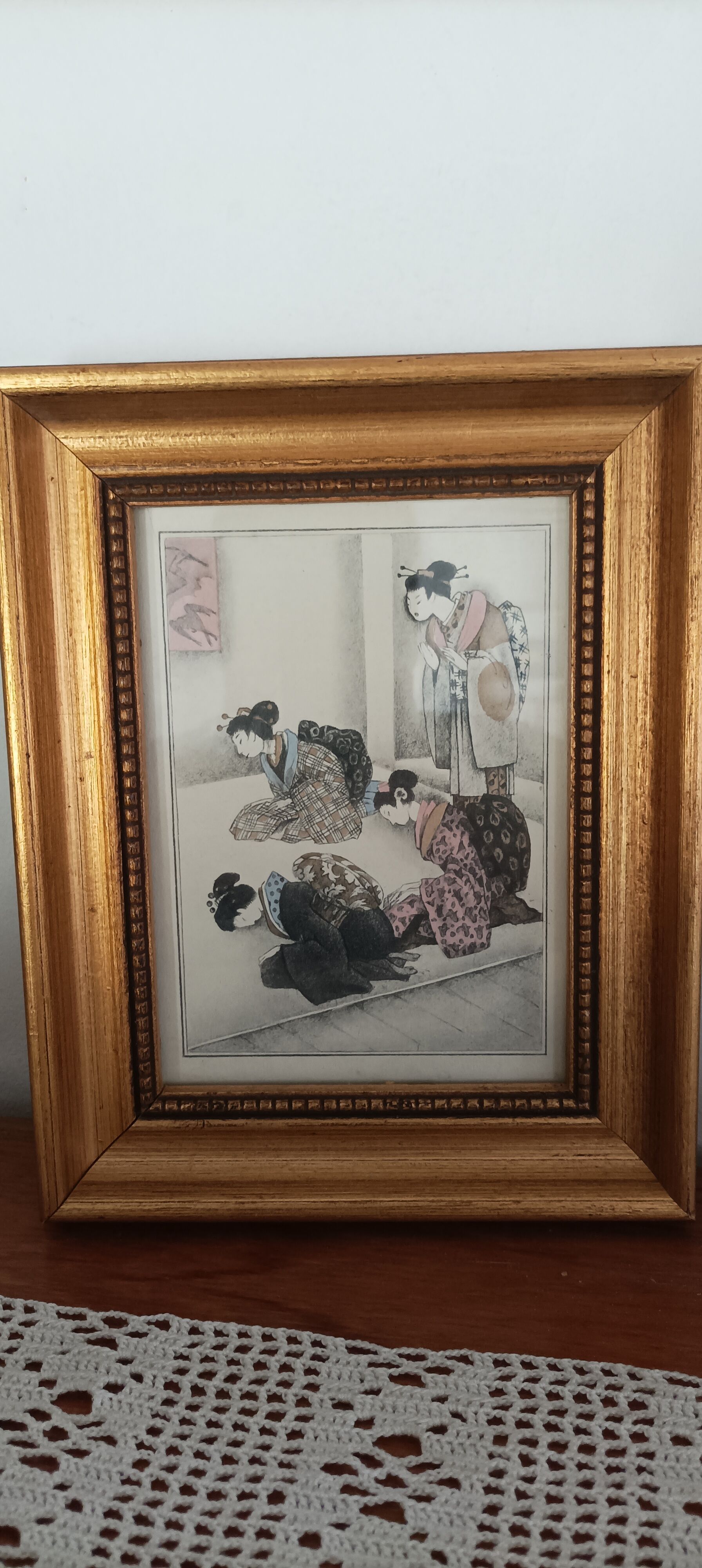 Duo of framed Japanese prints - Sylvain Sauvage 1936