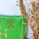 Coussin marocain vert Sabra