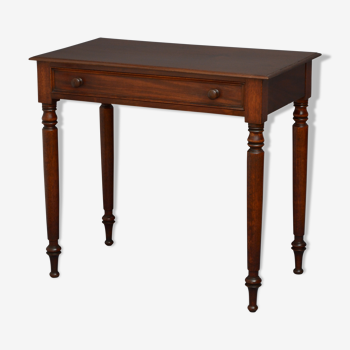 Victorian Mahogany Dressing Table Side Table