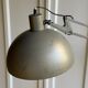 Grey metal floor lamp - industrial style