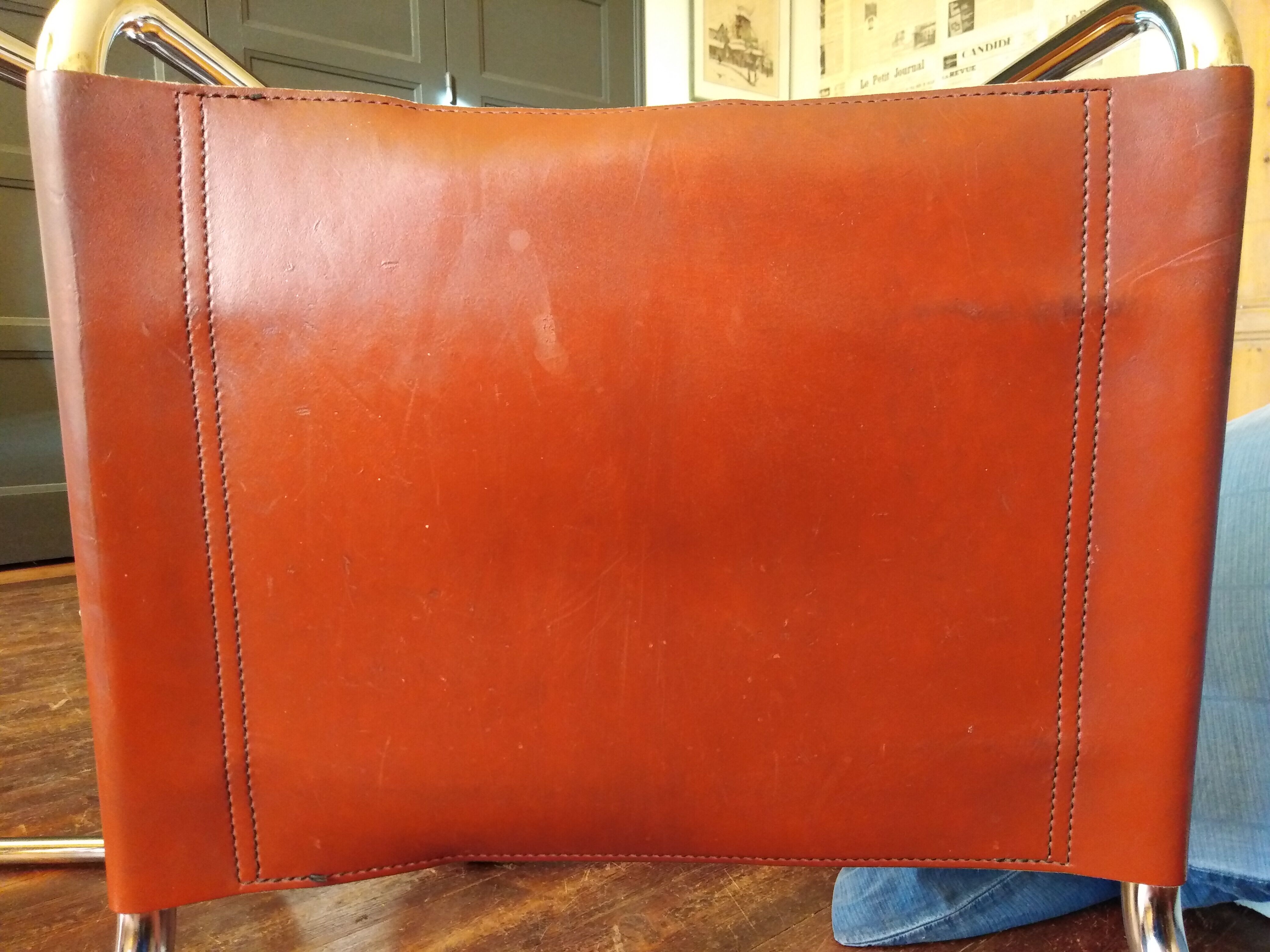 4 Marcel Breuer design chairs, model B33