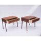 Pair of vintage Danish Scandinavian bedside tables
