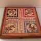 Old wooden / vintage game case 60-70s