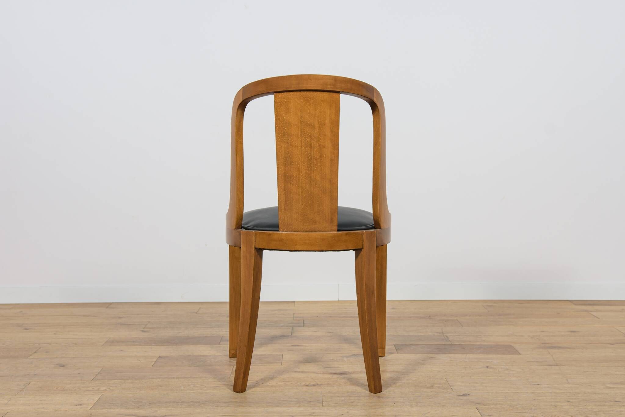 Art Deco Dining Chairs Gondola, Rene Melin, France, 1930s, Set of 6