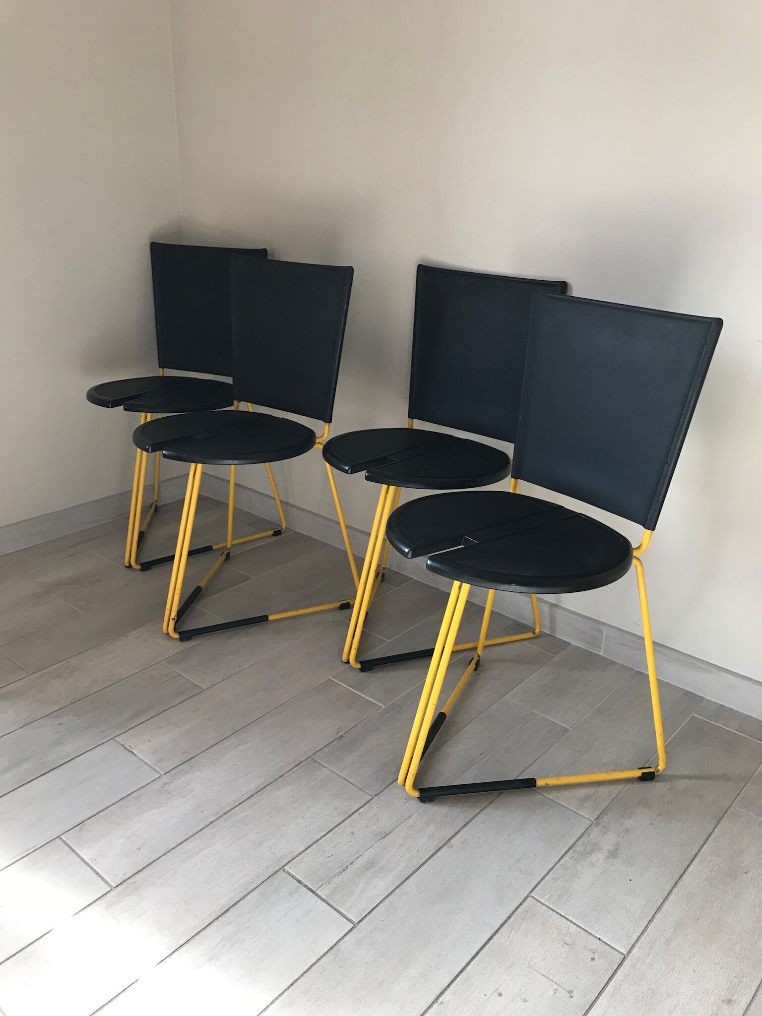 Chairs by design Seccose terna 1985 Gaspare Cairoli