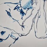 Study of nude 03, school of Paris, twentieth century