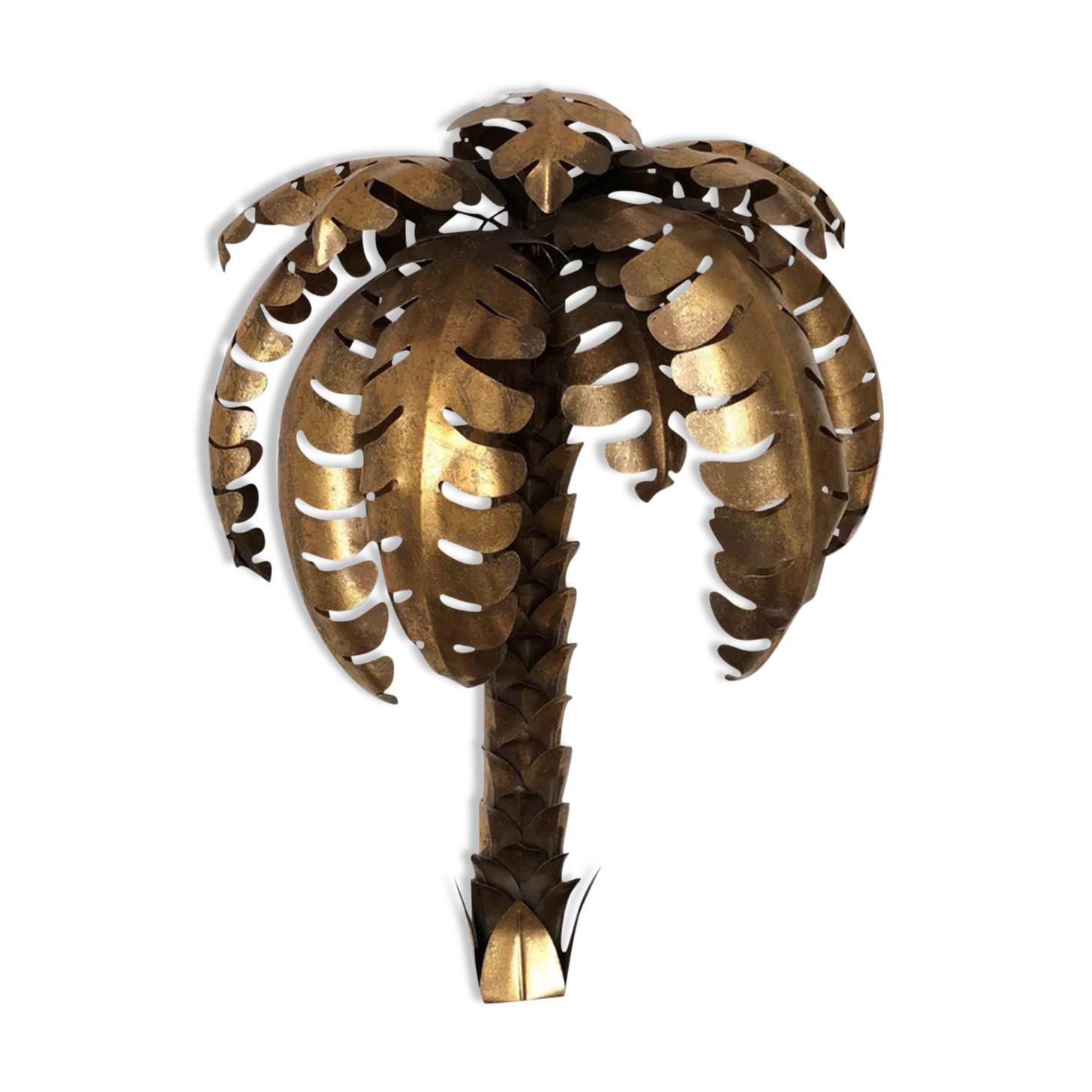 Palm wall lamp year 1970