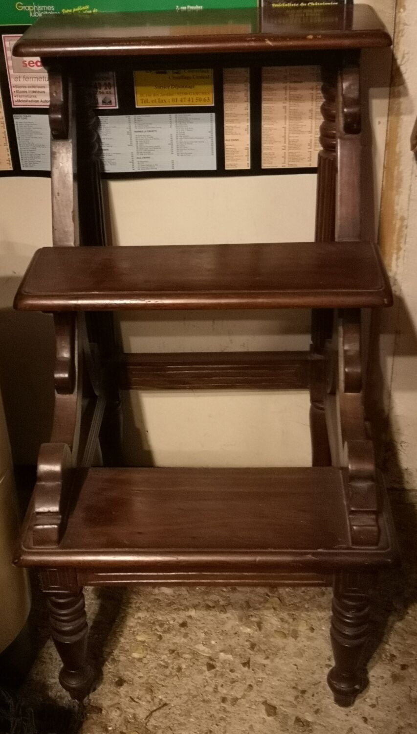 Library stepladder staircase