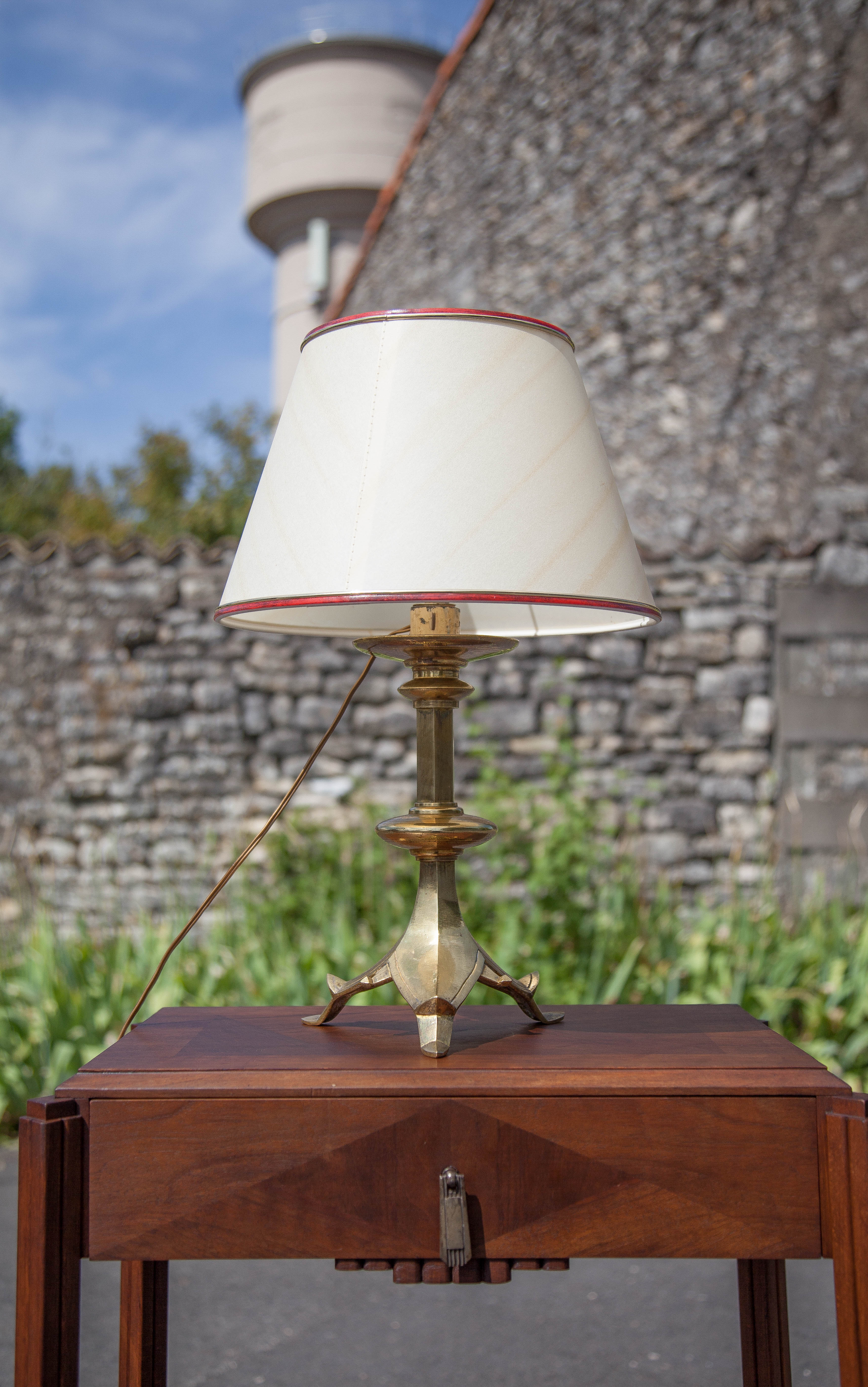 Vintage brass lamp