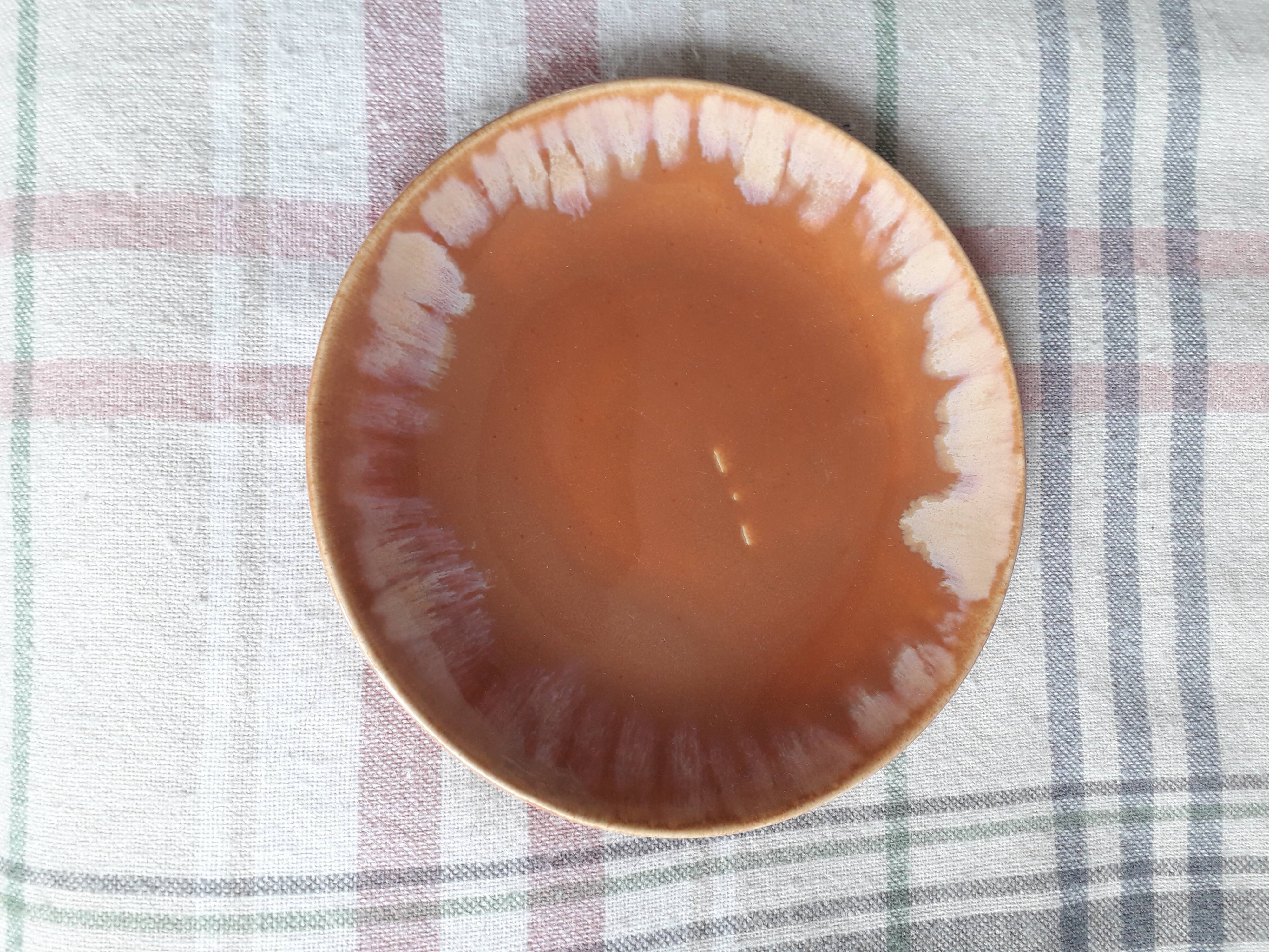 Vintage plate signed Gréber