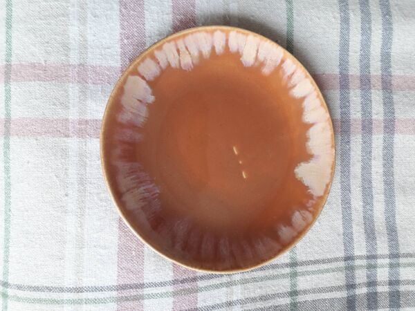 Assiette vintage signée Gréber