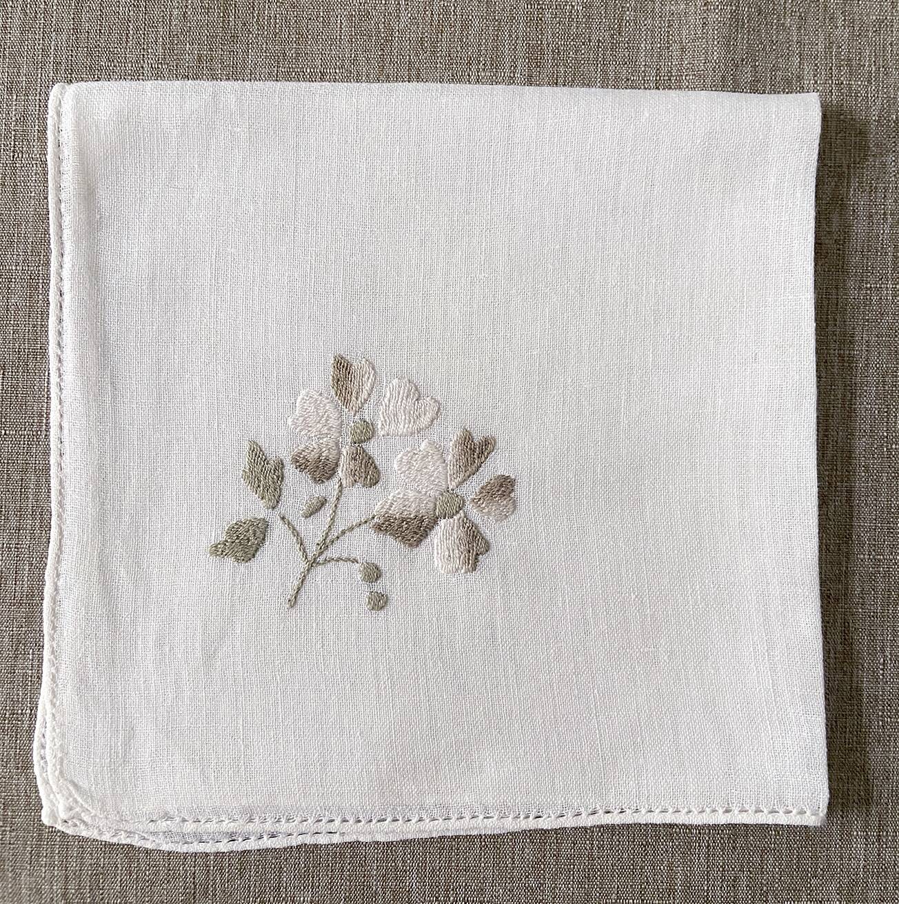 5 serviettes vintage