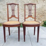 2 chaises style Louis XVI