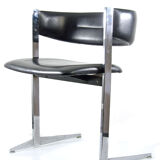 Sixties chrome vintage dining chairs