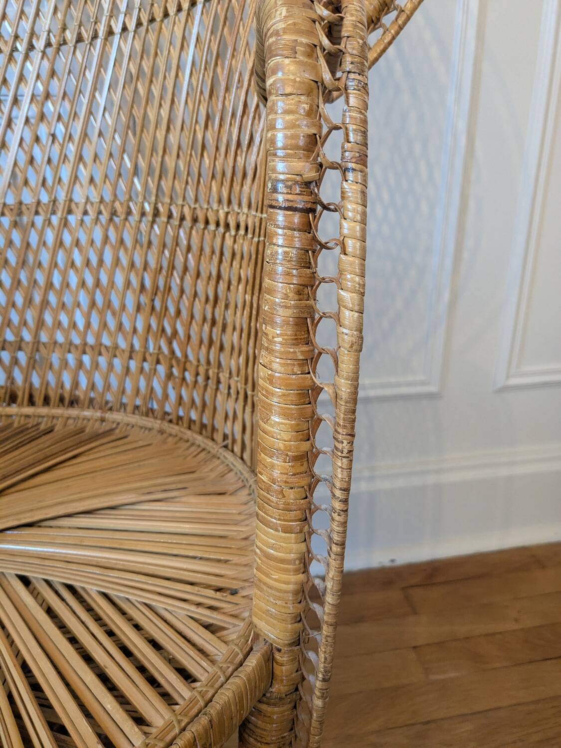 Fauteuil en rotin Emmanuelle