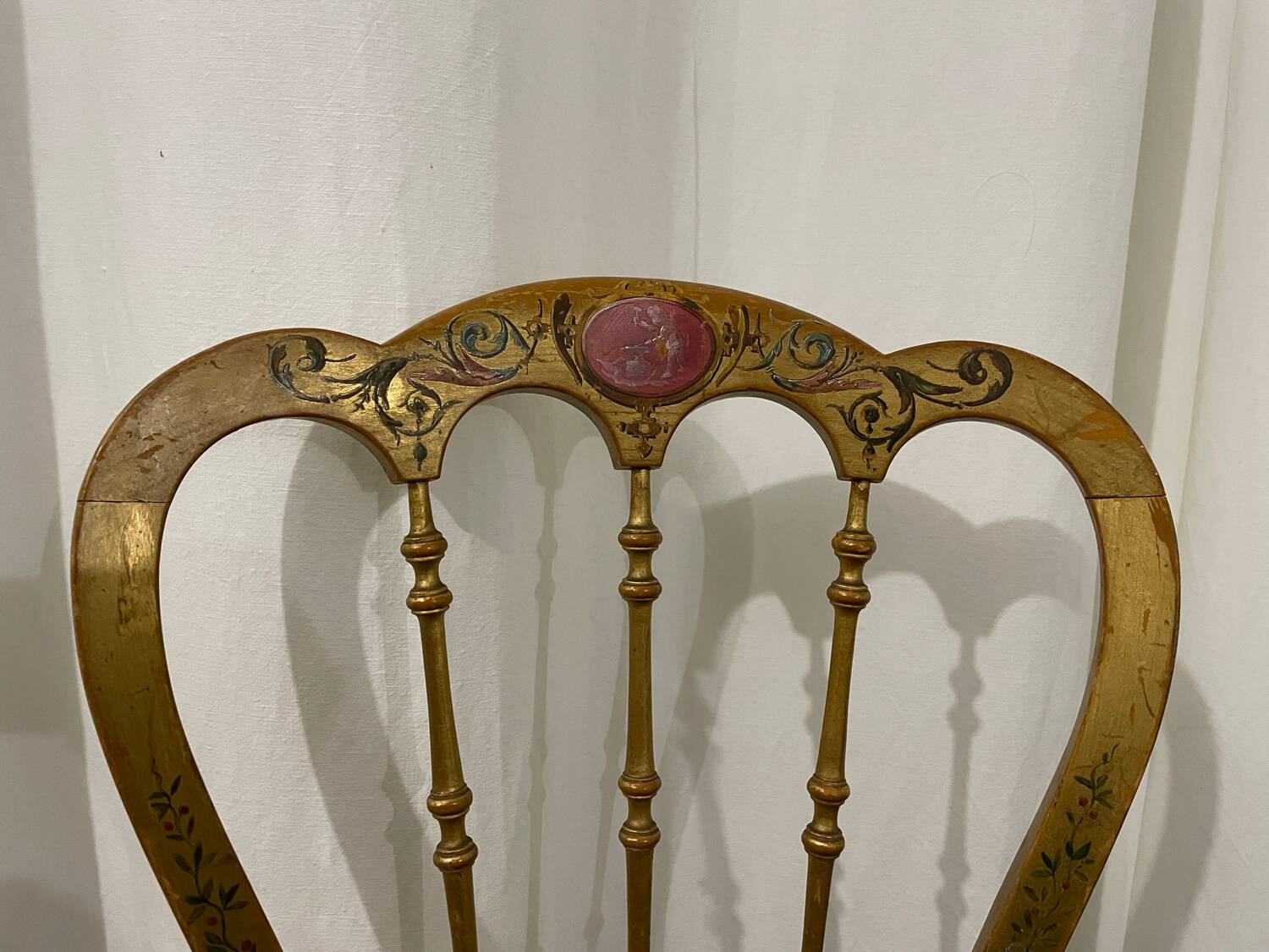 Charivari upholstered chair