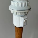 beech floor lamp - Sweden 50s/60s