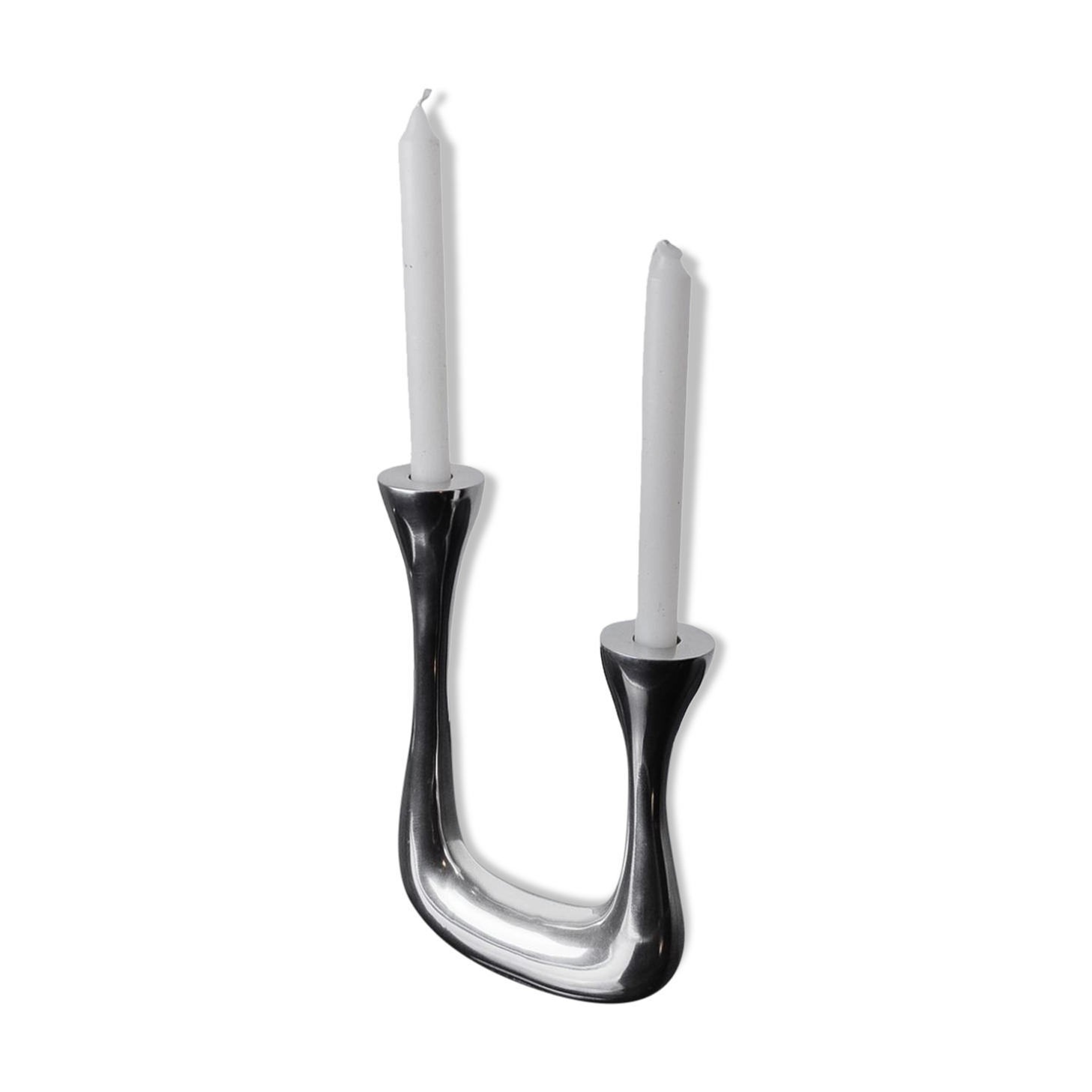 Brutalist candle holder part arte3, Spain, 1970