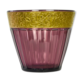 Seau à glace en verre Art Deco