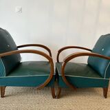 Pair of vintage armchairs