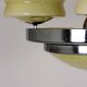 Lustre chromé Bauhaus de Zukov, années 1940