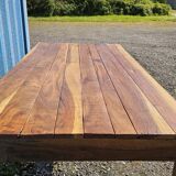 Rectangular teak dining table