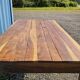 Rectangular teak dining table