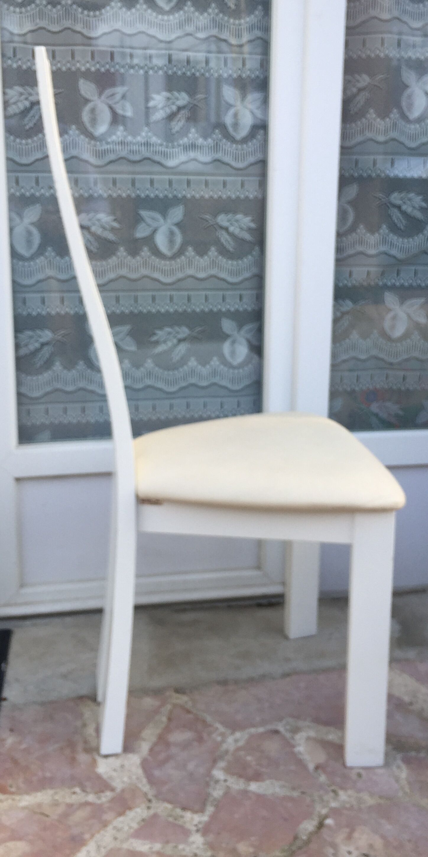 White design chair