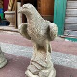 Stone eagle garden decoration XX eme