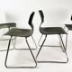 Un ensemble de chaises modernistes Pagholz Flototto, Allemagne, années 1970.