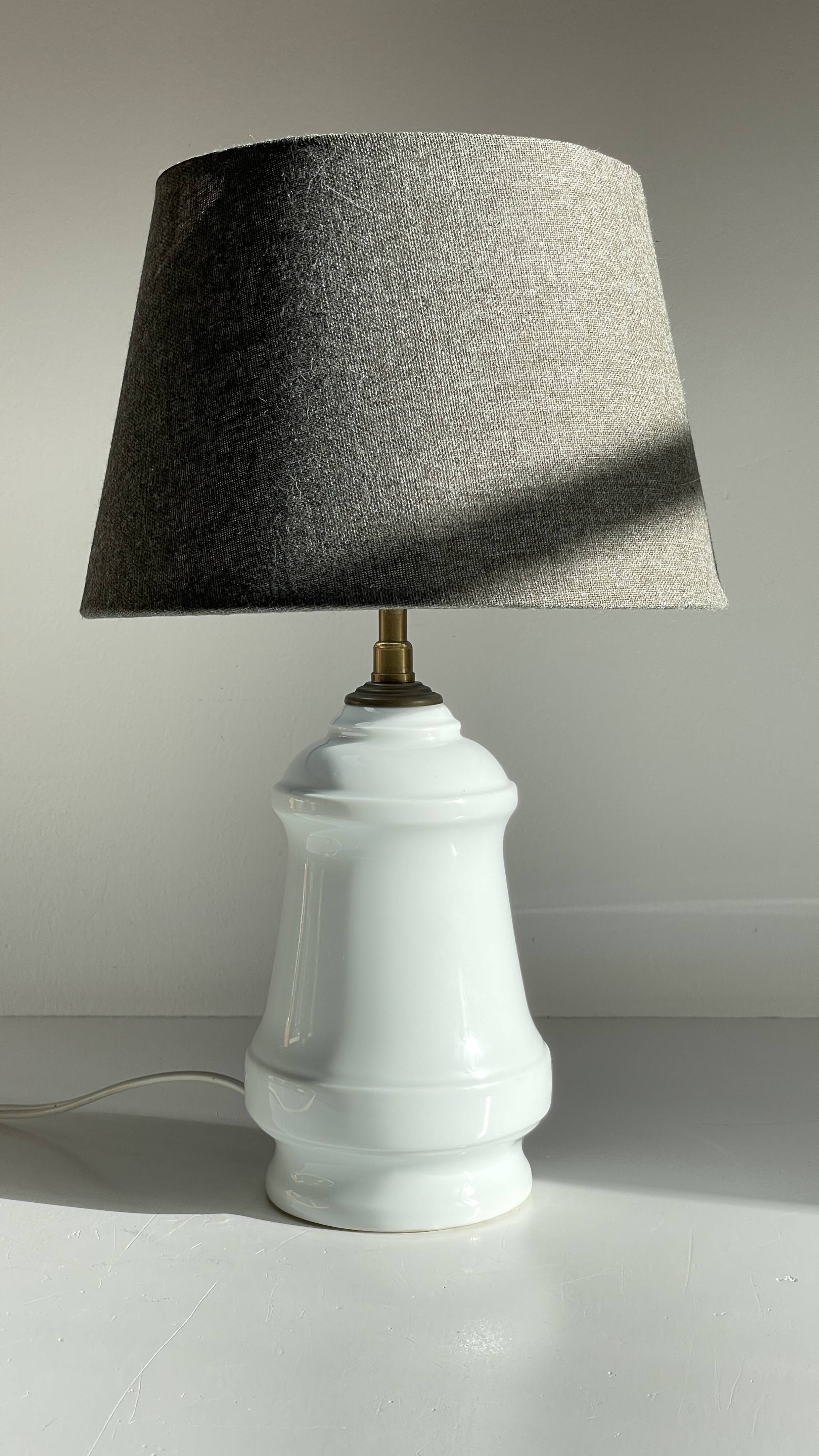 Vintage Limoges Porcelain Lamp