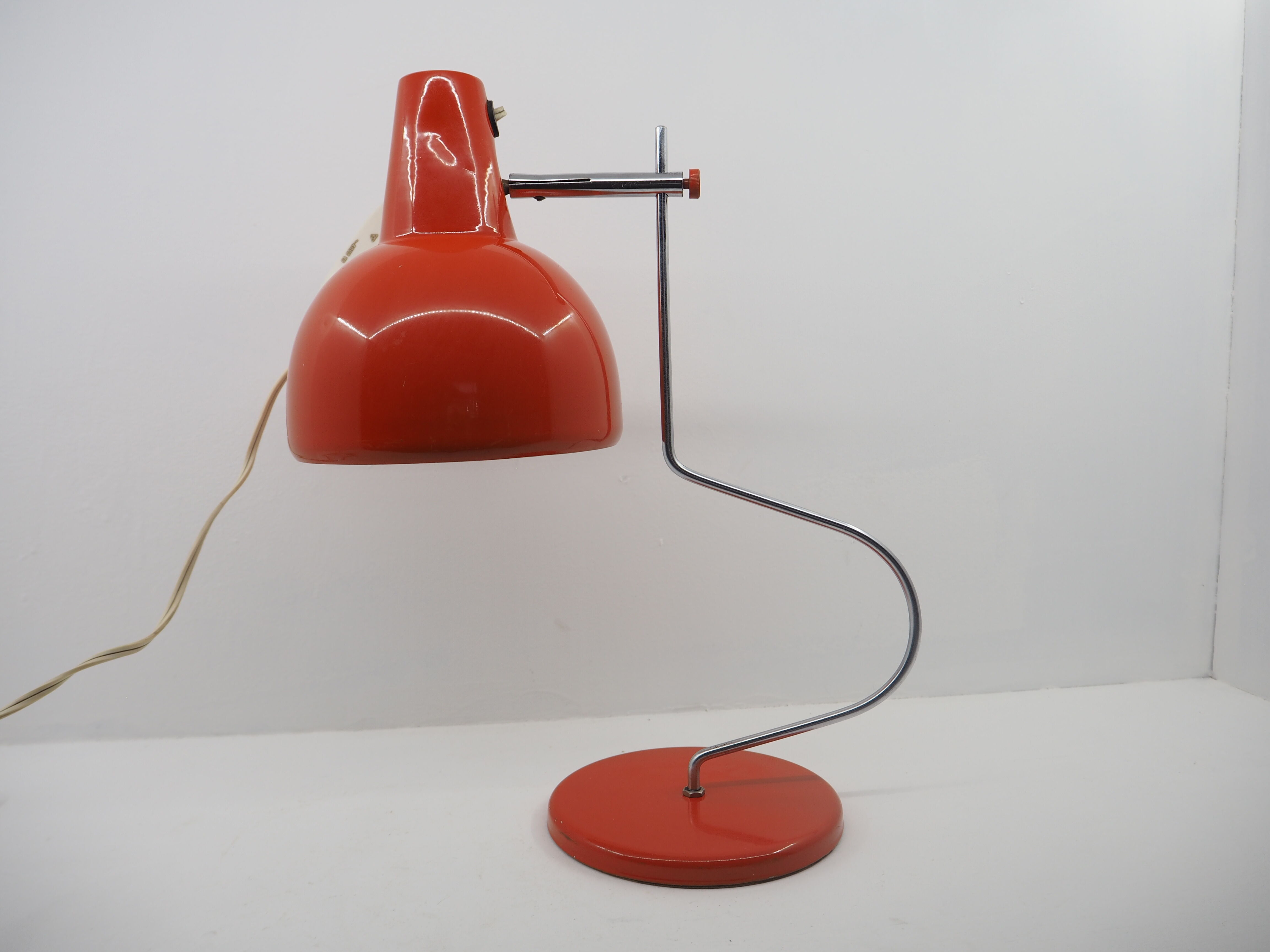 Vintage table lamp, Czechoslovakia, 1970s